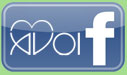 Logo AVOI e logo Facebook uniti